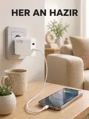 67 Watt Type C Şarj Adaptörü Asus Zenfone 7 8 9 Uyumlu Yeni Nesil
