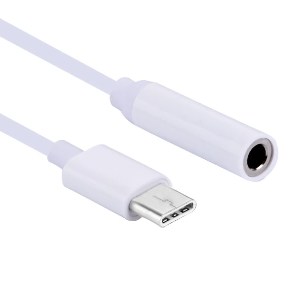 Type-C 3.5mm Kulaklık Dönüştürücü Aparat Aux Çevirici Adaptör-(5775)