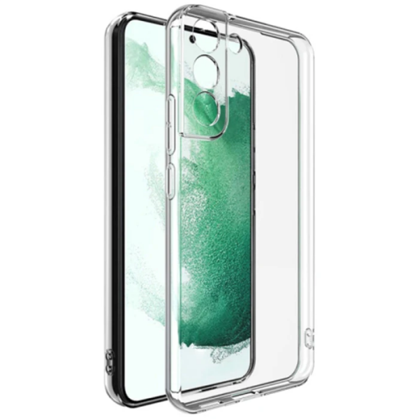Ally SM Galaxy S22 Plus Kılıf Kamera Korumalı Ultra İnce Şeffaf Silikon Kılıf-(5775)