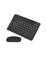 Sessiz Tuşlu Kablosuz Klavye Mouse Seti Çoklu Cihaz Uyumlu