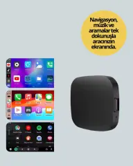 Çift Bant WiFi Android Auto Kablosuz Bağlantı Cihazı Yeni Nesil