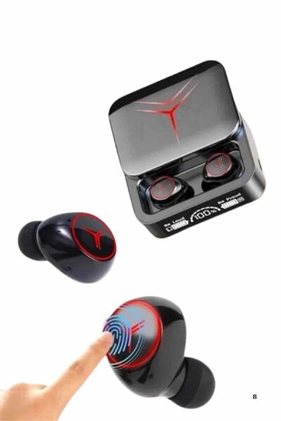 Kablosuz Şarj Göstergeli Powerbank Özellikli Bluetooth Kulaklık Çağrı Cevaplayabilen