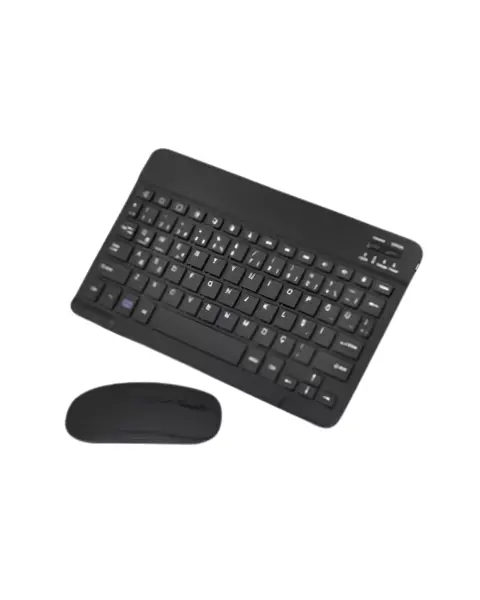 Kablosuz Bluetooth Klavye Mouse Seti Wireless Sessiz İnce Tasarım Çoklu Uyumlu