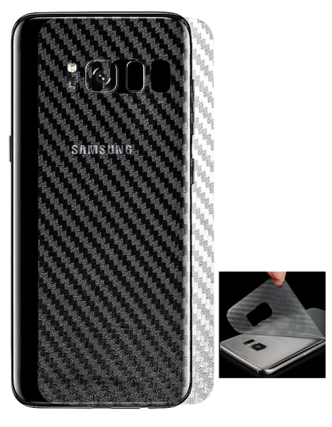 Ally Galaxy S8 Plus Arka Şefaf Arka Koruma Bandı-(5775)