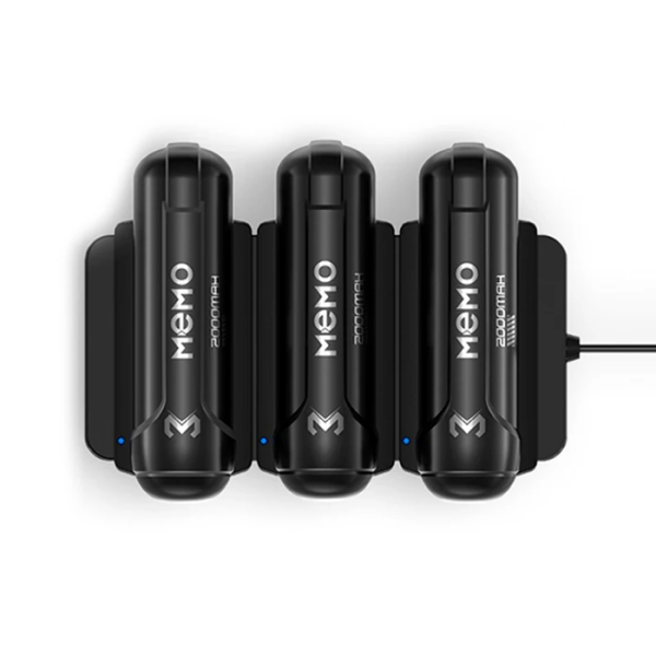 MEMO DL10 - CX12 Telefon Soğutucu Fan Batarya Şarj Paneli + 2 Yedek Powerbank-(5775)