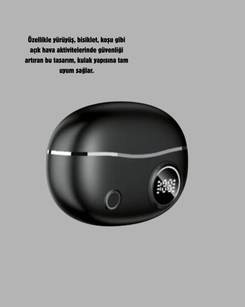 Kablosuz Açık Kulak Kulaklık Bluetooth 5.4 Type-C Hızlı Şarj 30 Saat