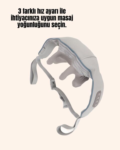 Servikal Rahatlatıcı Masaj Aleti | Trapezius ve Sırt İçin Uygun