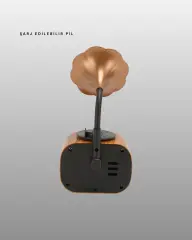 Şarjlı Mini Retro Radyo Bluetooth Hoparlör Çoklu Bağlantı Seçenekli Yeni Nesil