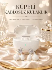 Yeni Nesil Küpeli Kablosuz Kulaklık Güçlü Bataryalı