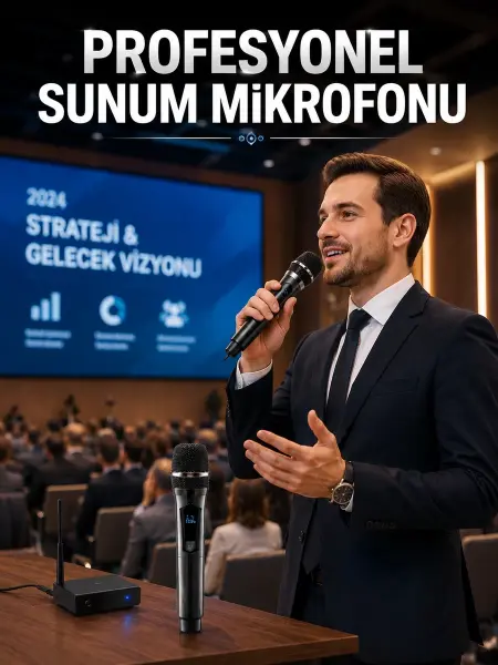 Çift Mikrofon Seti Profesyonel Ses Performansı