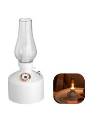 280 ml Retro Tasarım LED Işıklı USB Nemlendirici Aroma Difüzör