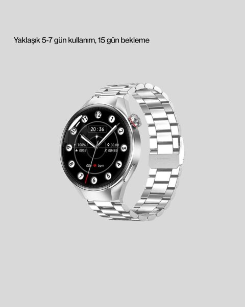 Akıllı Saat Bluetooth Görüşme Destekli – Spor Sağlık ve Bildirim Özellikli
