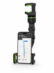Araç İçi Dikiz Aynası Telefon Tutucu 360° Dönebilen Katlanabilir