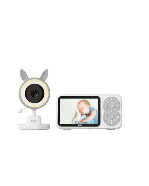 LCD Ekranlı Bebek İzleme Kamerası Ninnili Gece Görüşlü Güvenlik Sistemi Yeni Nesil