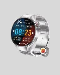 Akıllı Saat AMOLED Ekran Bluetooth Aramalı – Nabız Uyku ve Spor Takipli