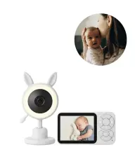Gece Görüşlü Bebek Telsizi Besleme Hatırlatıcılı LCD Ekran Yeni Nesil