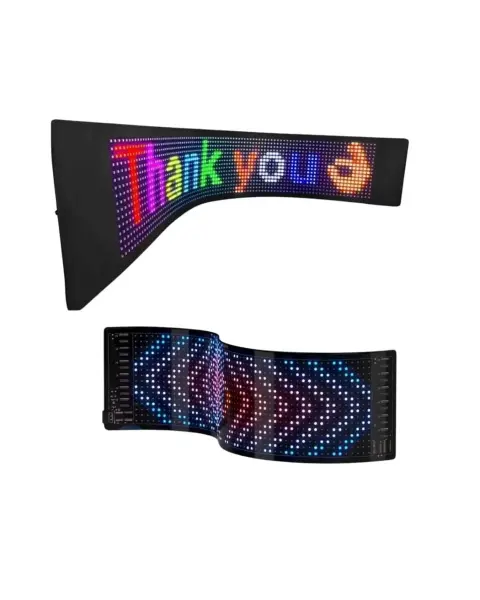 Dekoratif LED Yazı Paneli RGB Animasyonlu Uzaktan Kumandalı Ekran