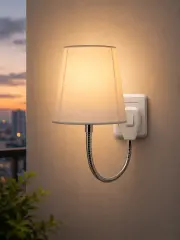 Soket Tipi Ayarlanabilir Başlıklı Dekoratif Gece Lambası