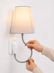 Soket Tipi Ayarlanabilir Başlıklı Dekoratif Gece Lambası