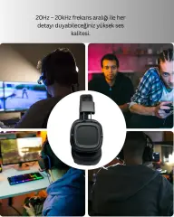Uzun Süreli Rahat Kullanım İçin Kablosuz Bluetooth Kulaklık Yeni Nesil