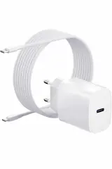 Type-C Hızlı Şarj Özellikli Cihazı USB-C Kablo Dahil