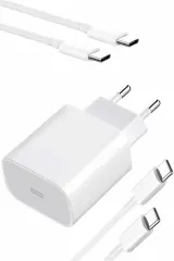 Type-C Hızlı Şarj Özellikli Cihazı USB-C Kablo Dahil
