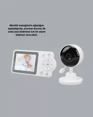 Bebek Monitörü Cry Detection ve HD Gece Görüş Destekli Yeni Nesil