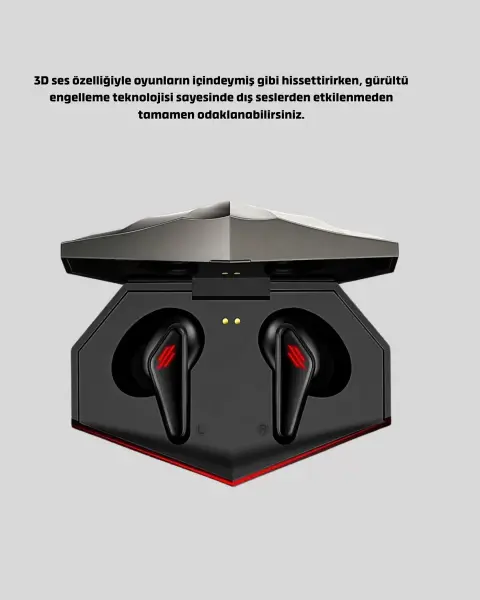 Bluetooth Kulaklık 45 ms Ultra Düşük Gecikme