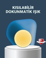 Hareket Sensörlü USB Şarjlı LED Gece Lambası Enerji Tasarruflu