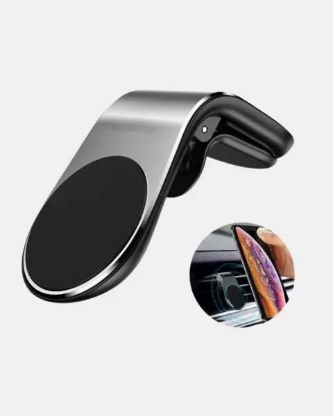 Araç İçi Manyetik Telefon Tutucu Güçlü Klipsli ve 360 Derece Ayarlanabilir